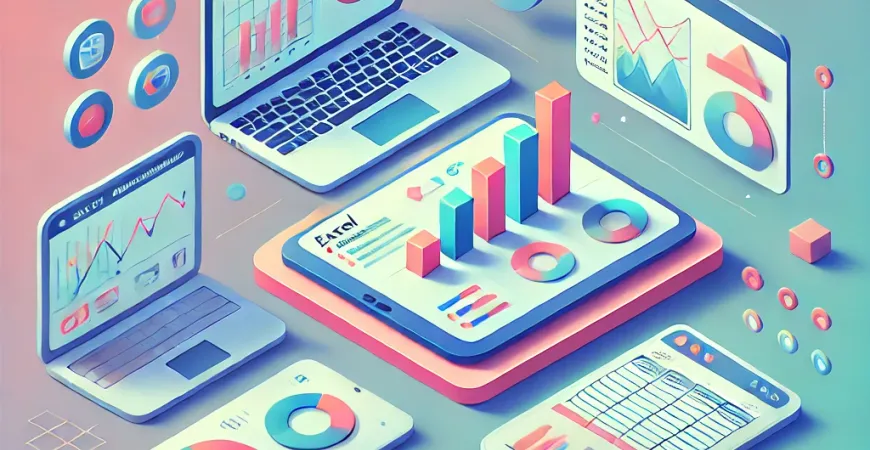 excel 报表模板可视化怎么做